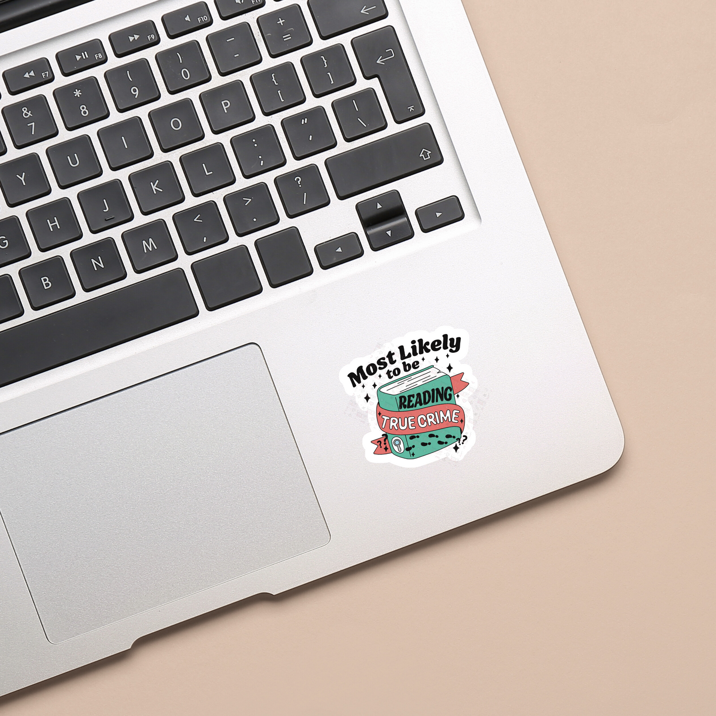 Most Likely Reading True Crime - Sticker
