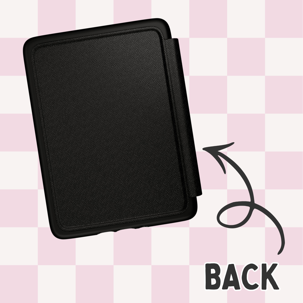 Booked & Busy Magnetic Kindle Case With Hand Strap