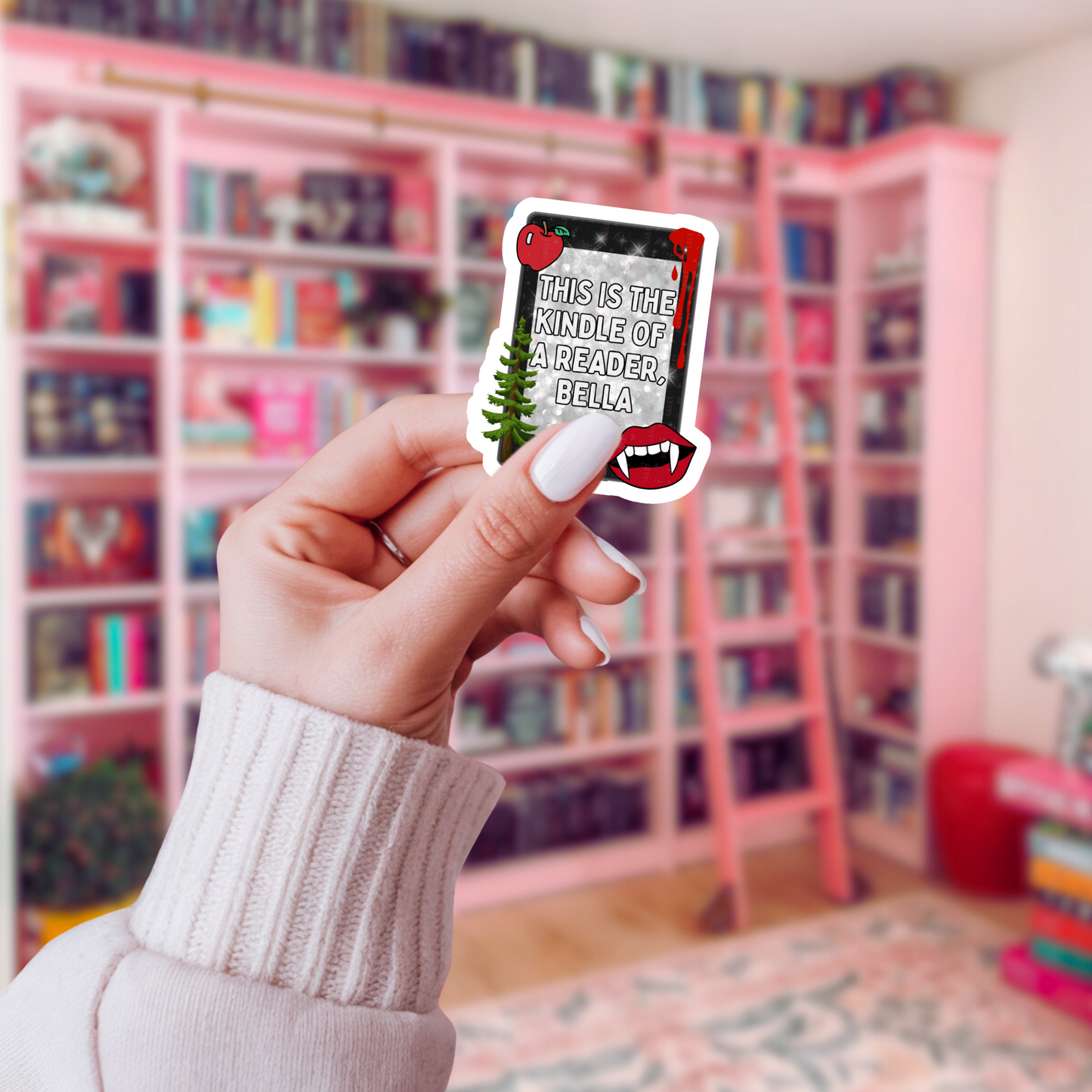 Kindle Of A Reader - Sticker