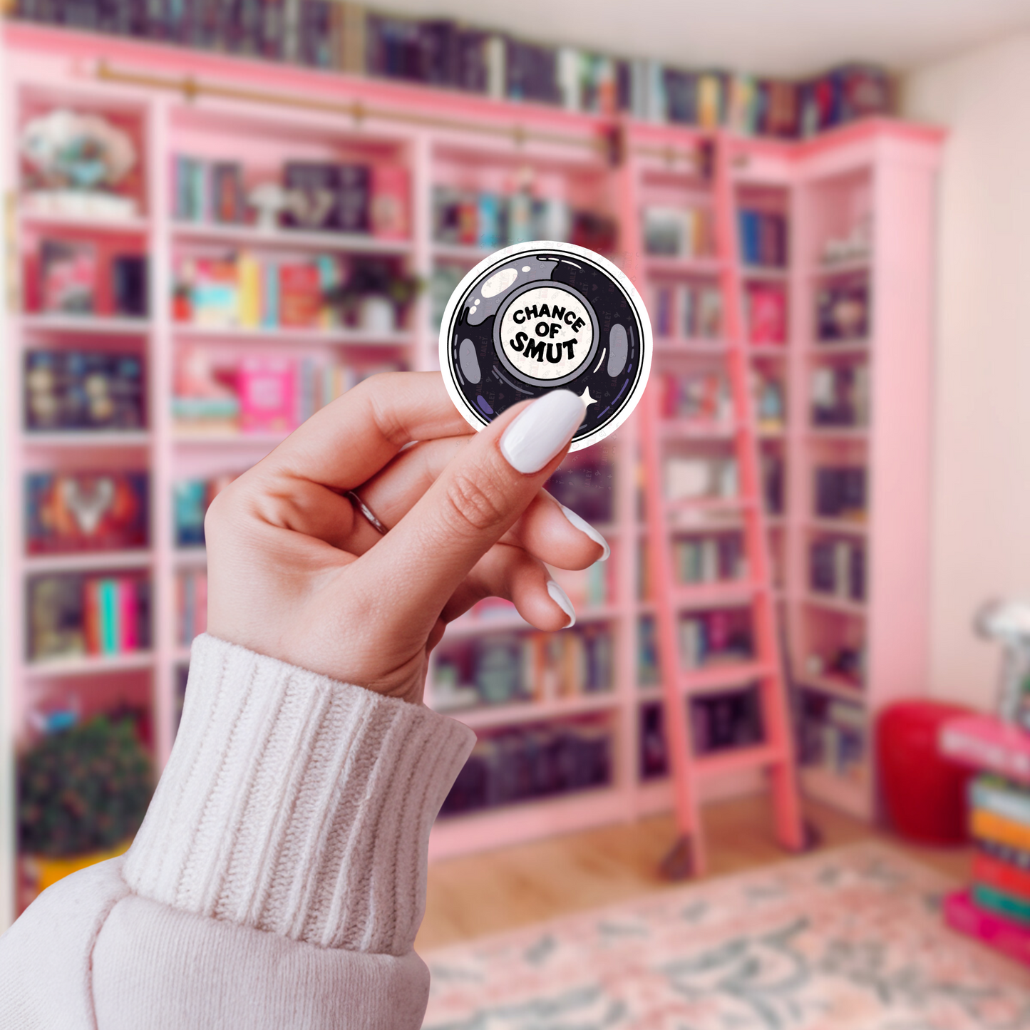 Chance Of Smut Magic Ball - Sticker