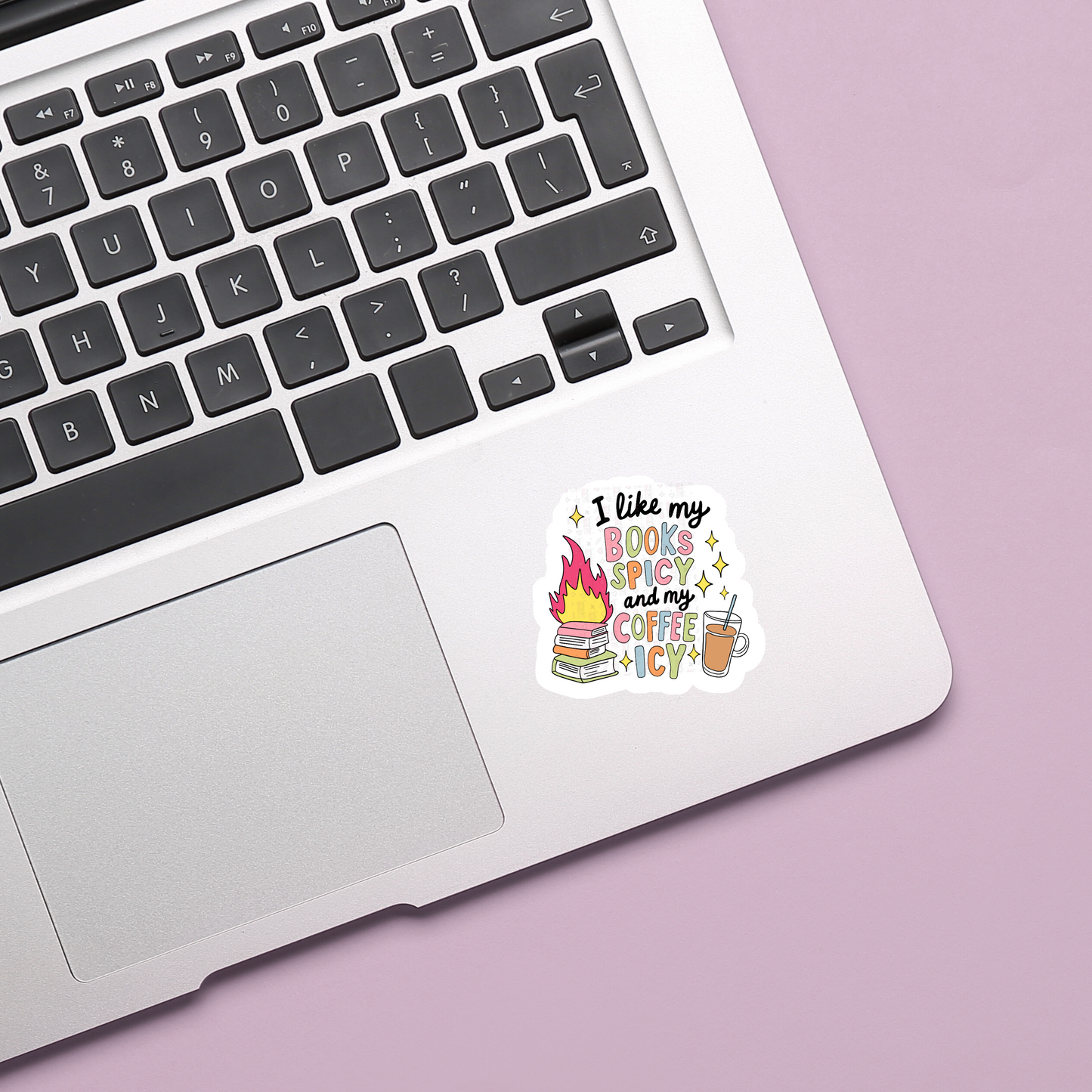 Books Spicy Coffee Icy - Sticker