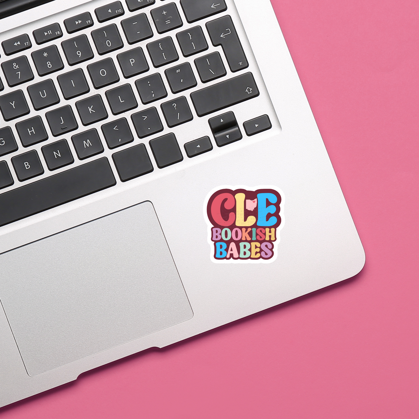 CLE Bookish Babes Colorful Logo Sticker