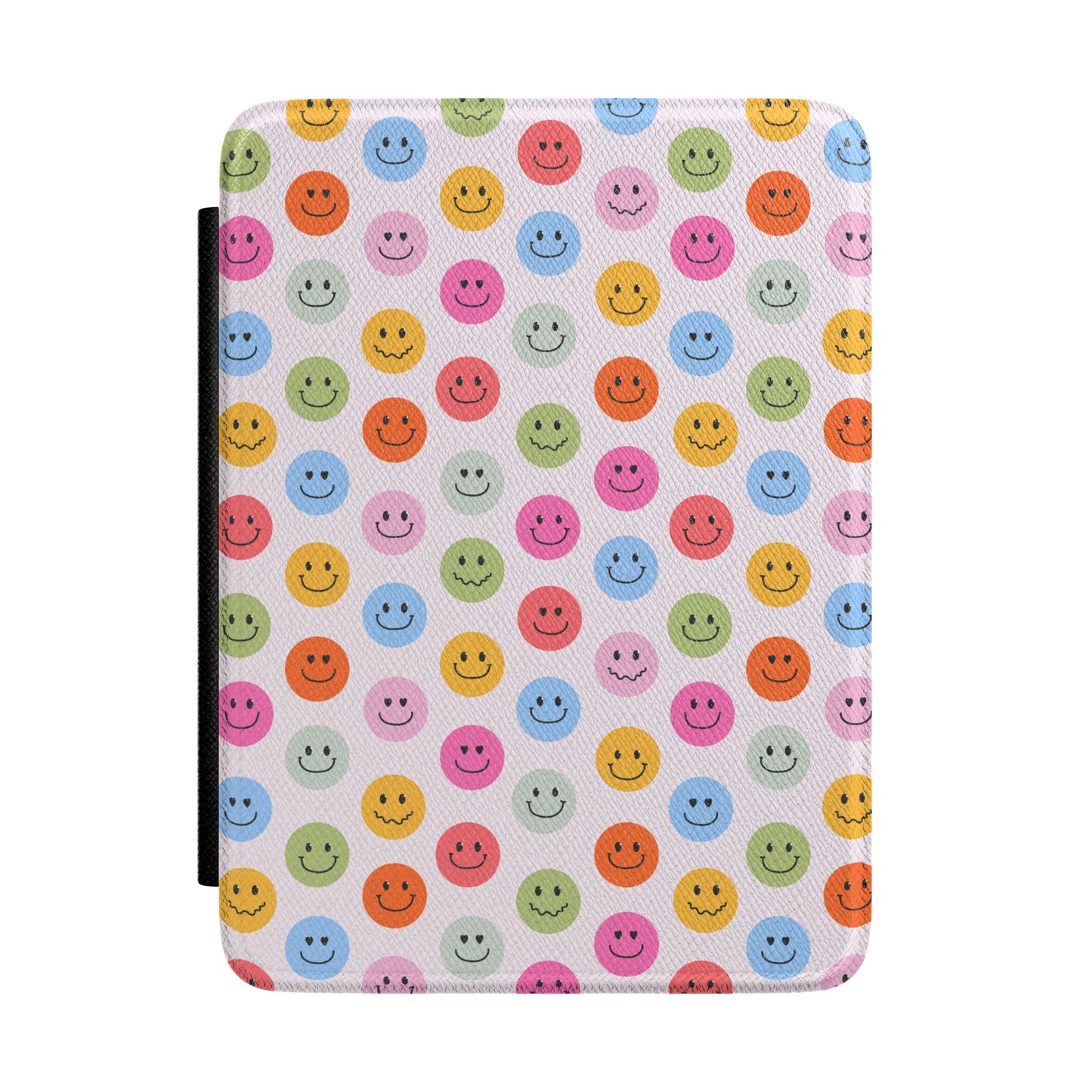 Colorful Smileys Magnetic Kindle Case With Hand Strap