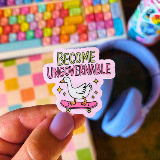 Become Ungovernable