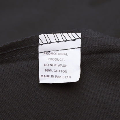 Thick & Spicy Logo Black Cotton Canvas Tote Bag