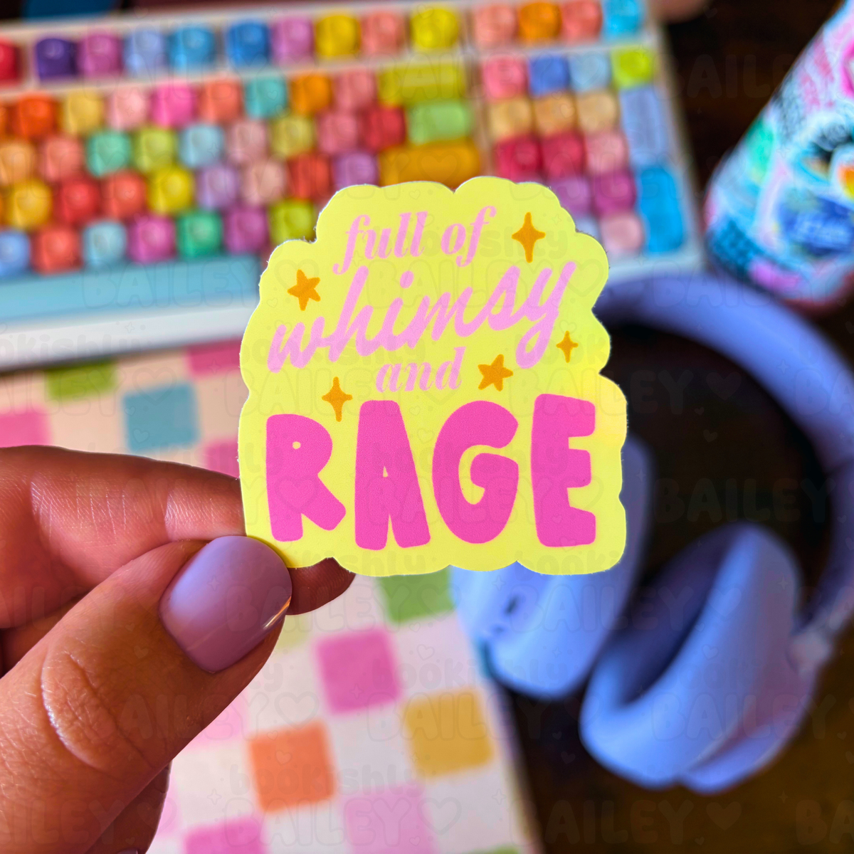 Full Of Whimsy And Rage
