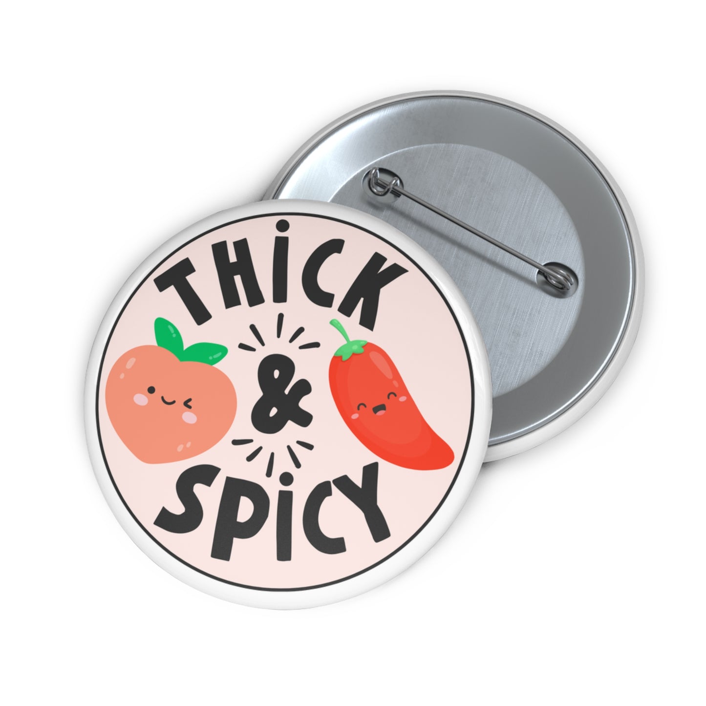 Thick & Spicy Logo Button