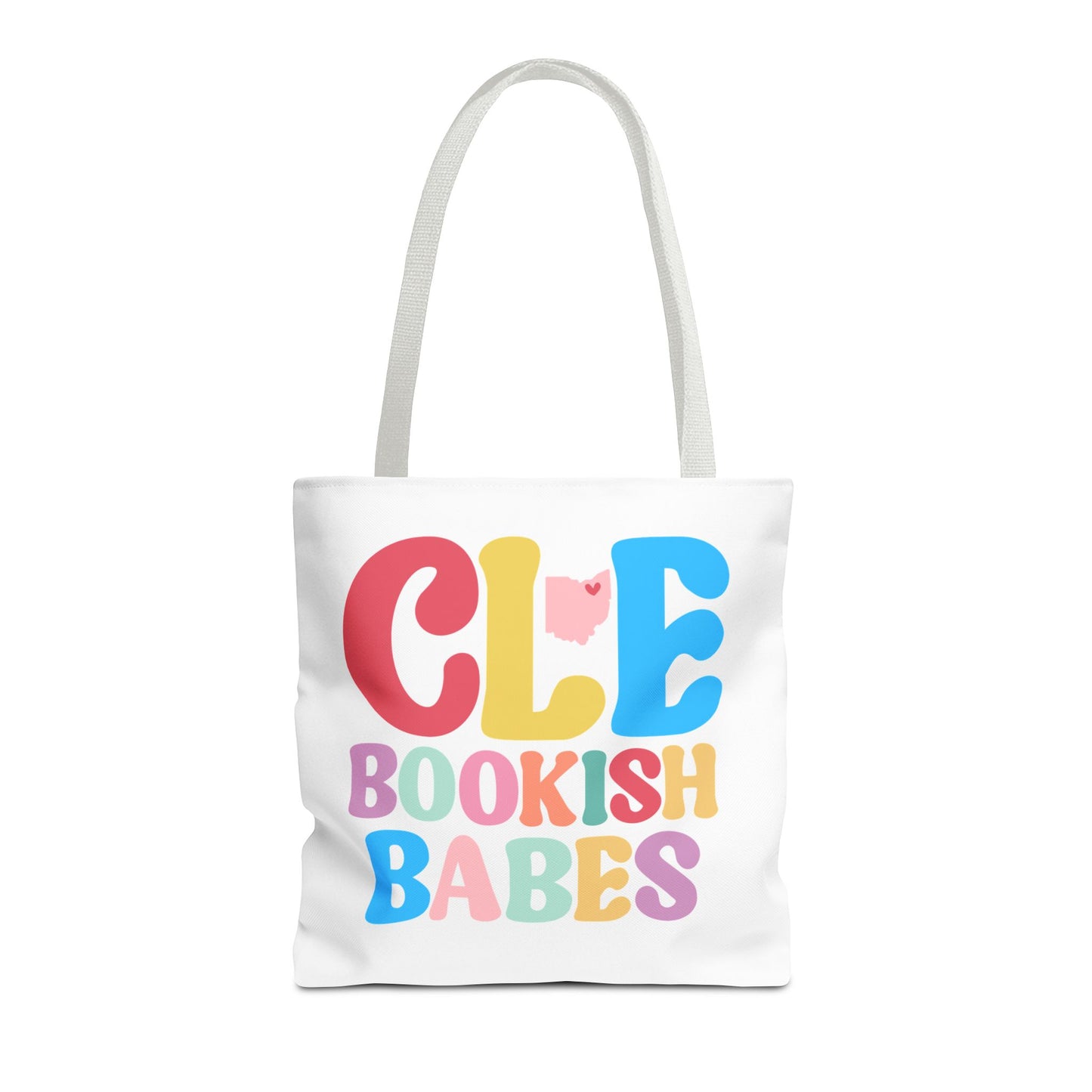 CLE Bookish Babes Colorful Tote Bag