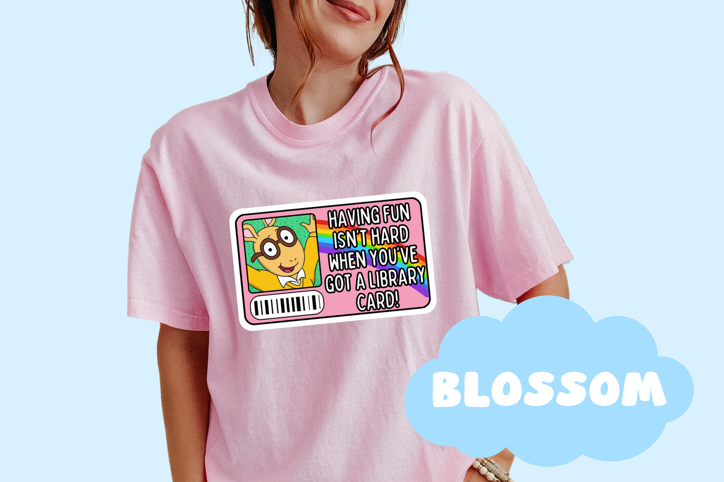 Library Card Unisex Comfort Colors, Library Tees, Book Lover Gifts, Bookish Merch, Reader