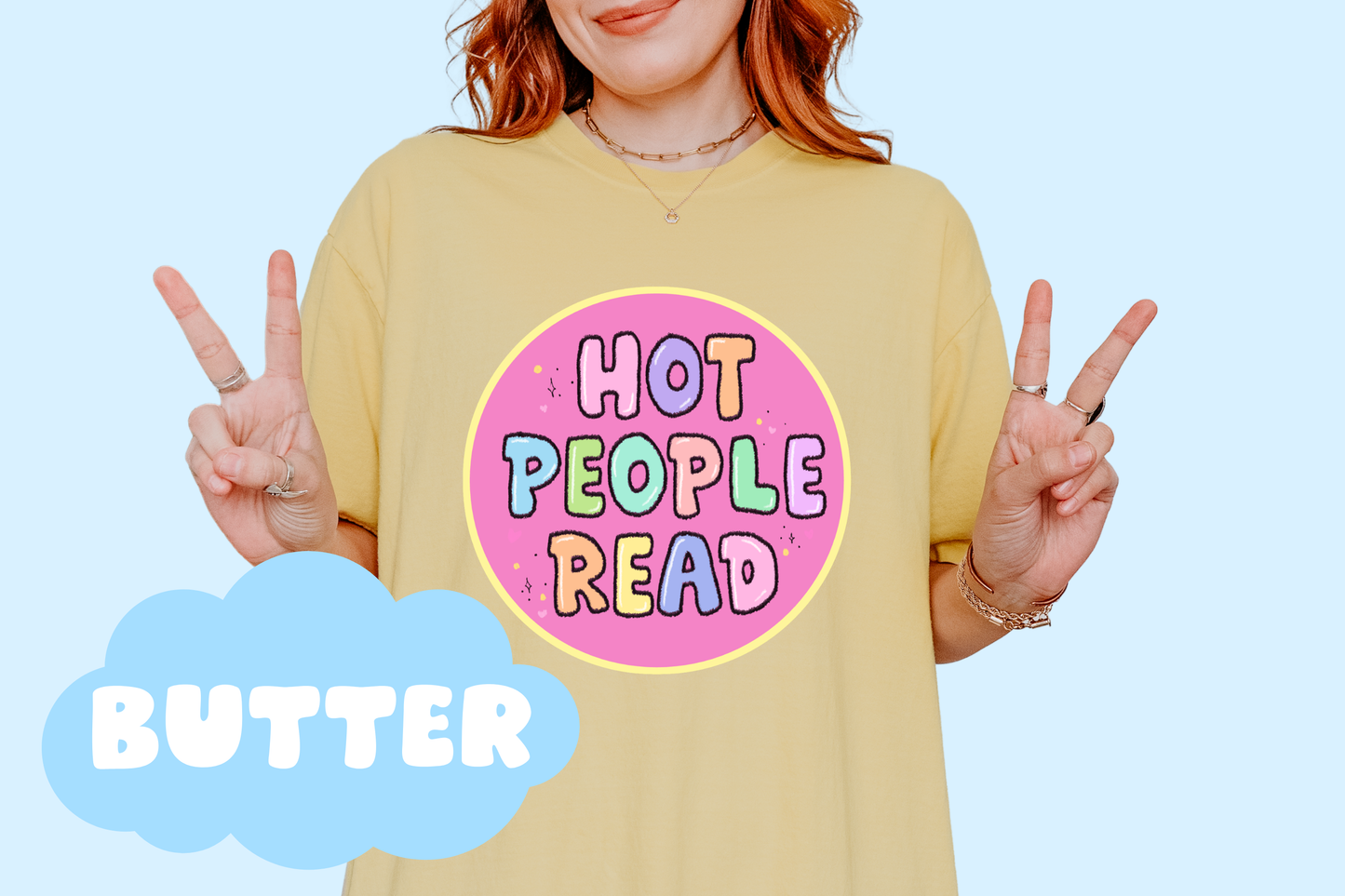 Hot People Read Unisex Comfort Colors, Bookish Tees, Reader Merch, Book Lover Gifts