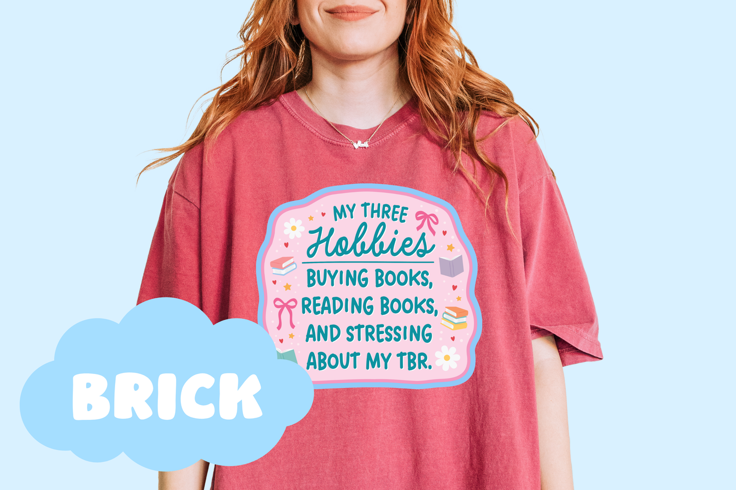 Book Hobbies Unisex Comfort Colors, Bookish Tees, Book Lover Gifts, Reader Merch