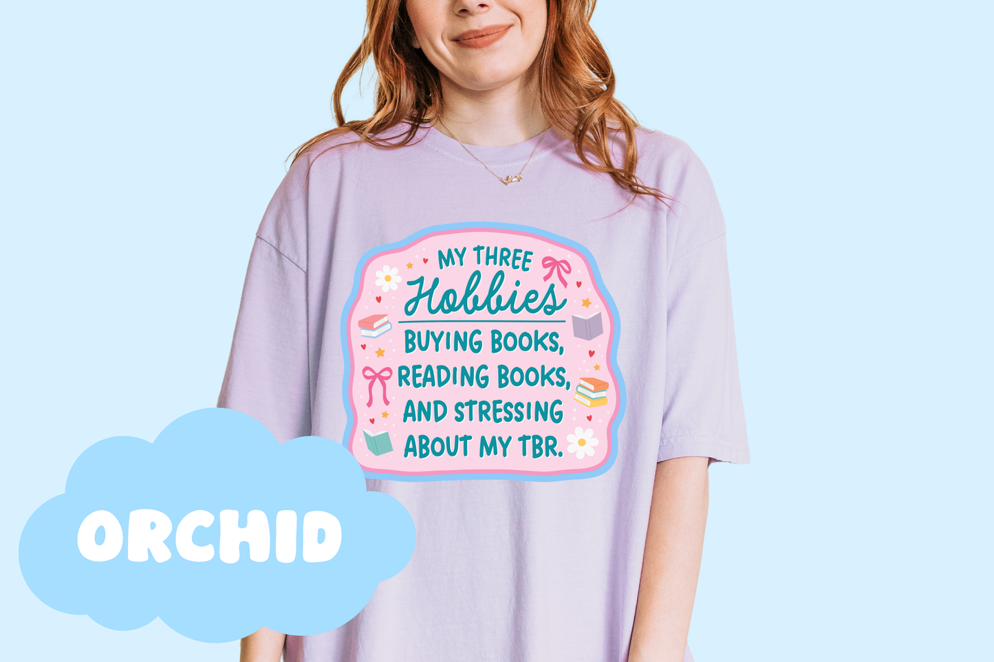 Book Hobbies Unisex Comfort Colors, Bookish Tees, Book Lover Gifts, Reader Merch