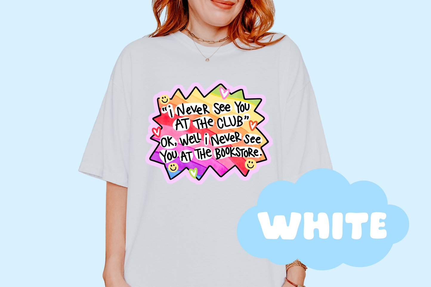 At The Bookstore Unisex Comfort Colors, Bookish Tees, Book Lover Gifts, Reader T-Shirts