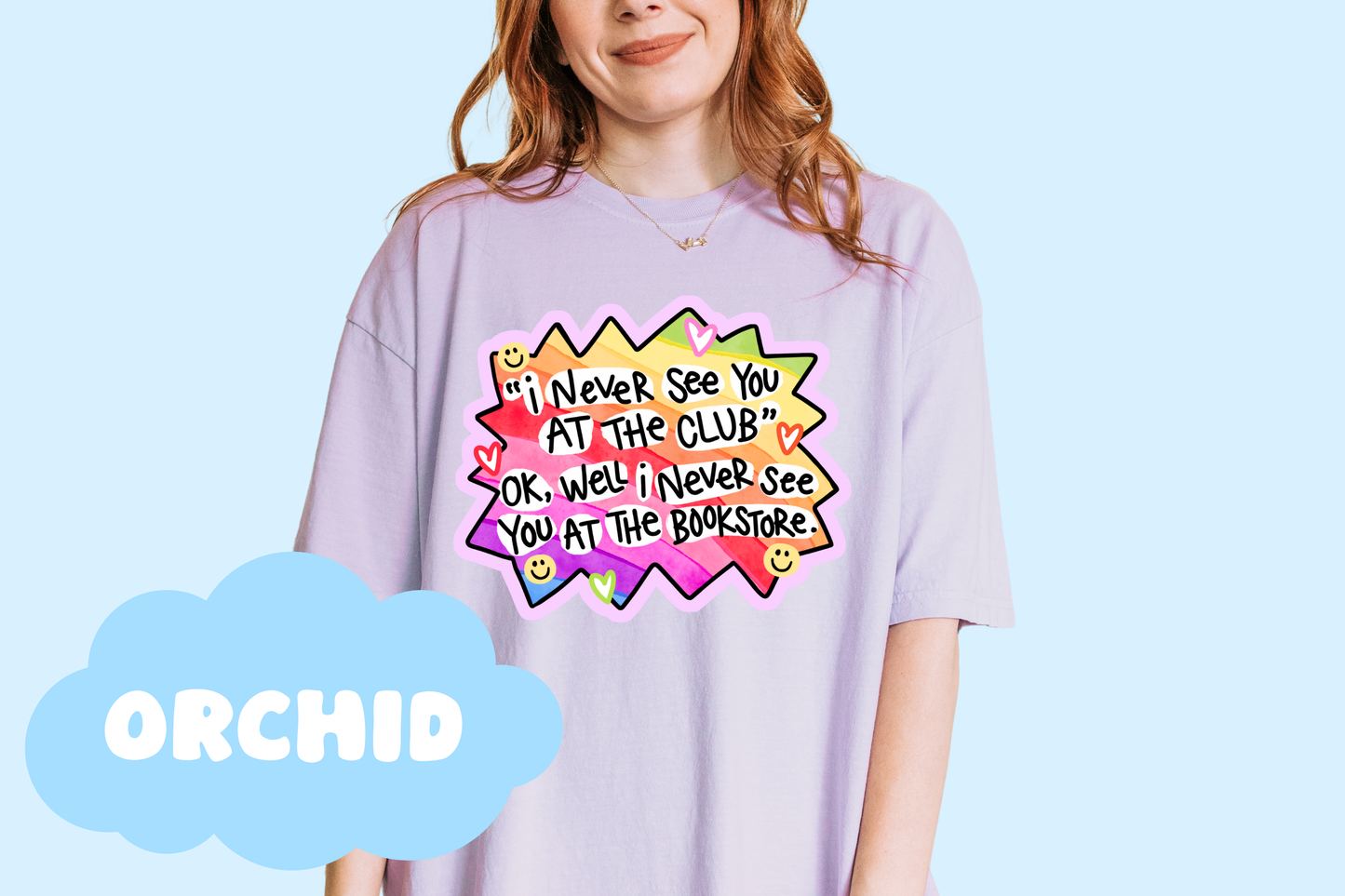 At The Bookstore Unisex Comfort Colors, Bookish Tees, Book Lover Gifts, Reader T-Shirts