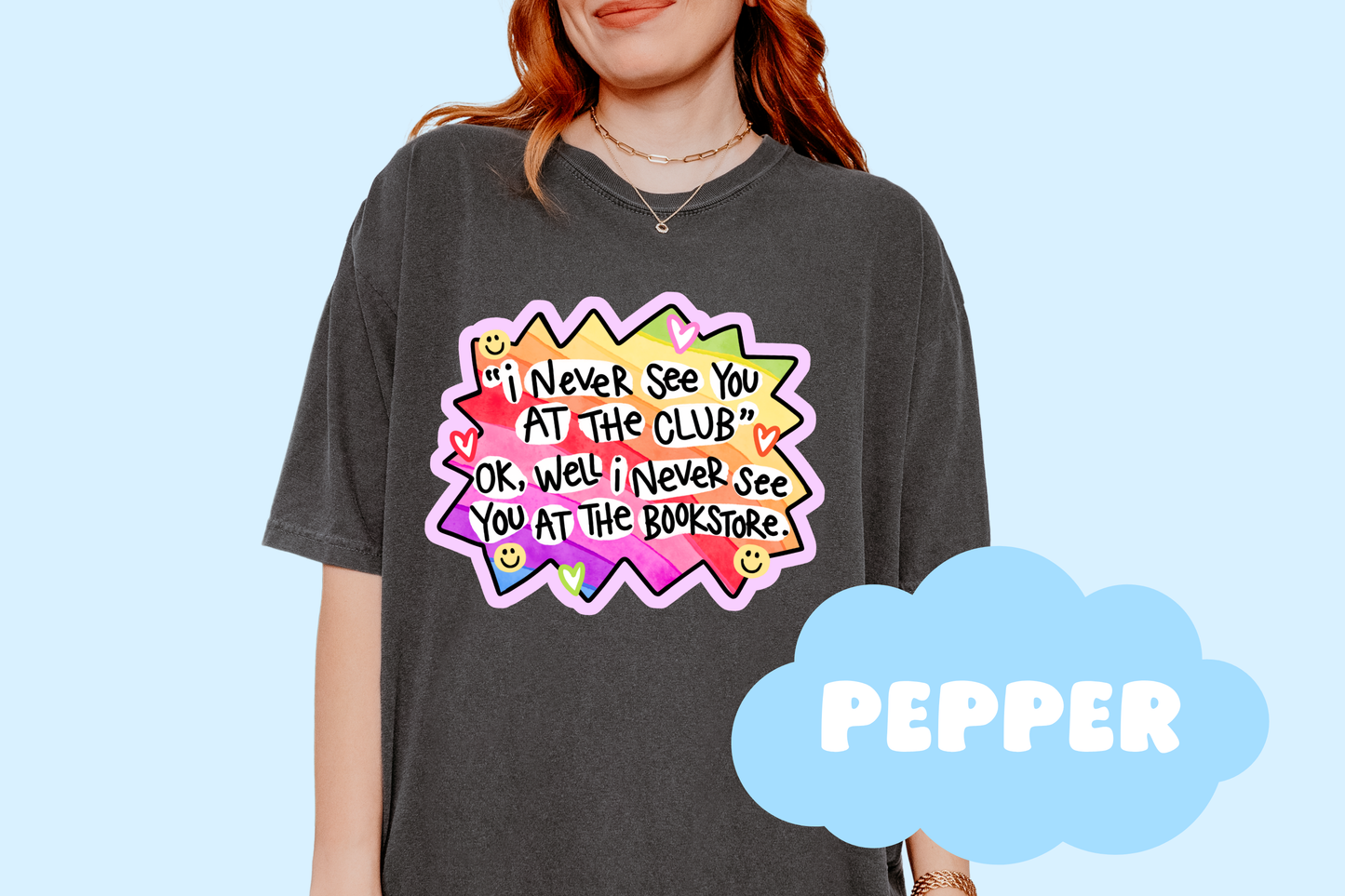At The Bookstore Unisex Comfort Colors, Bookish Tees, Book Lover Gifts, Reader T-Shirts
