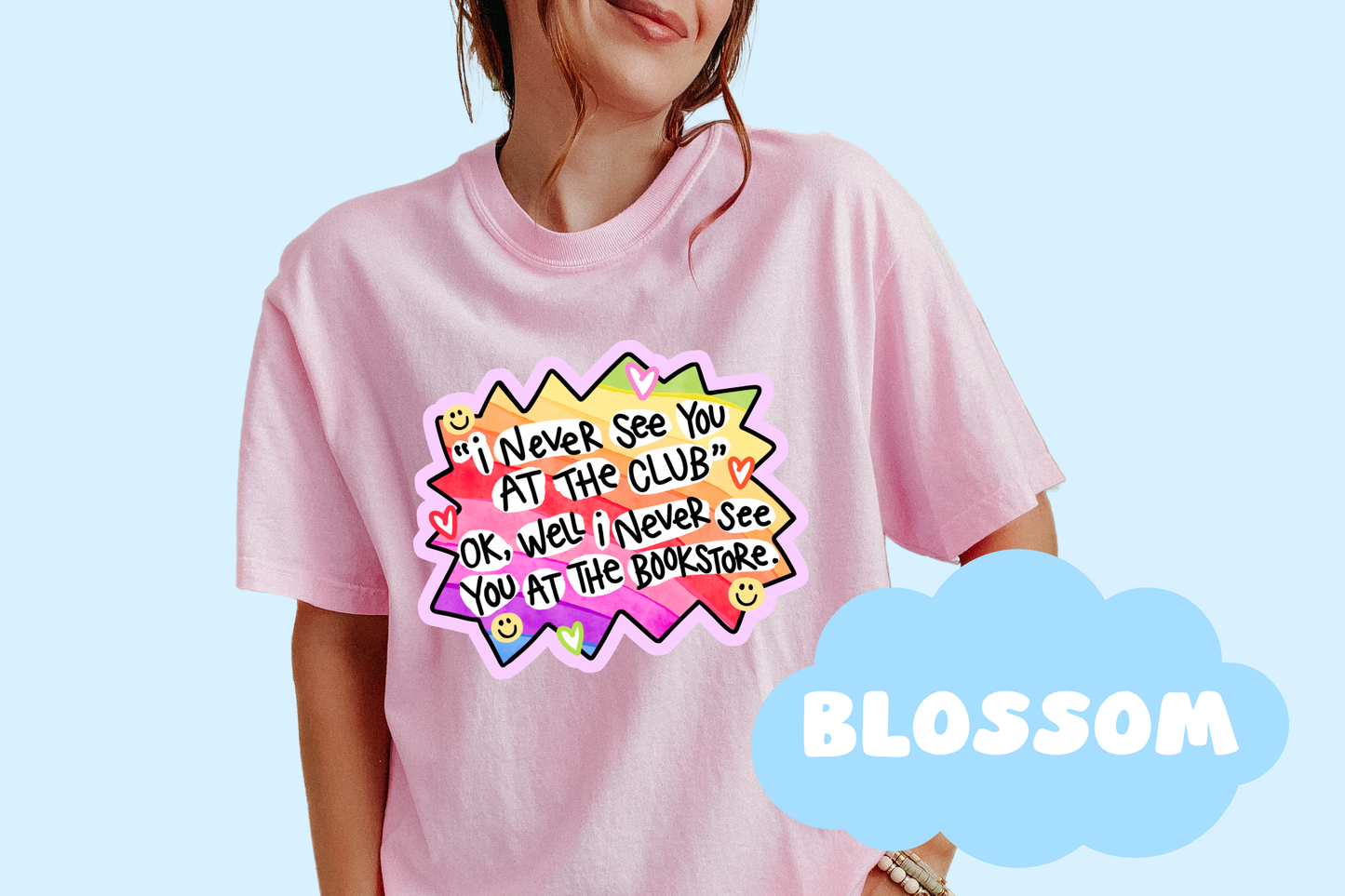 At The Bookstore Unisex Comfort Colors, Bookish Tees, Book Lover Gifts, Reader T-Shirts