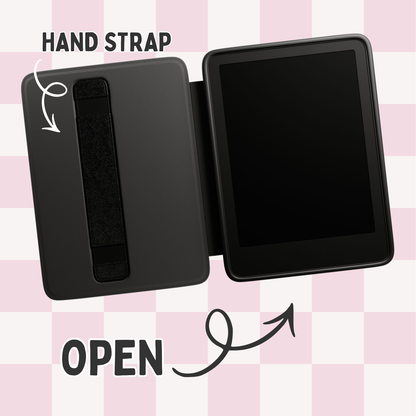 GirlyPop Magnetic Kindle Case With Hand Strap
