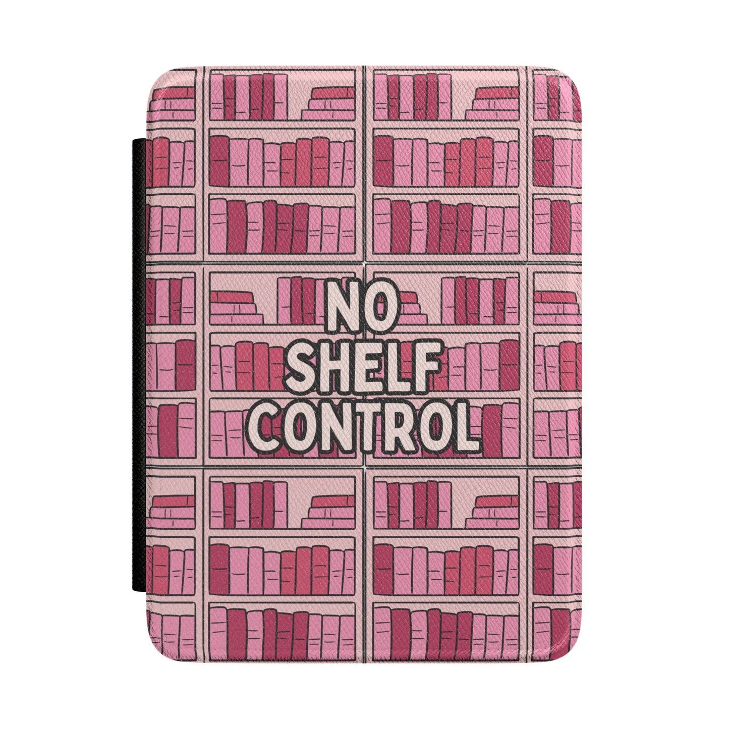 No Shelf Control Magnetic Kindle Case With Interior Hand Strap