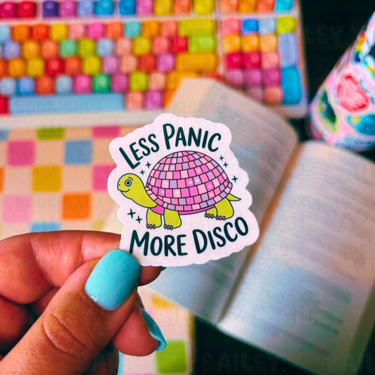 Less Panic More Disco
