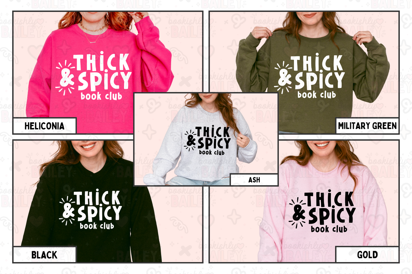 Thick & Spicy Logo Crewneck Sweatshirt
