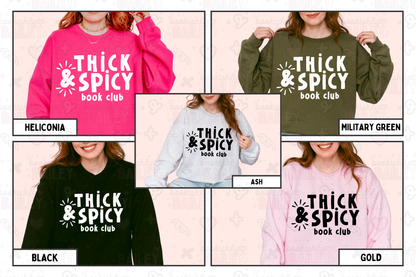 Thick & Spicy Logo Crewneck Sweatshirt
