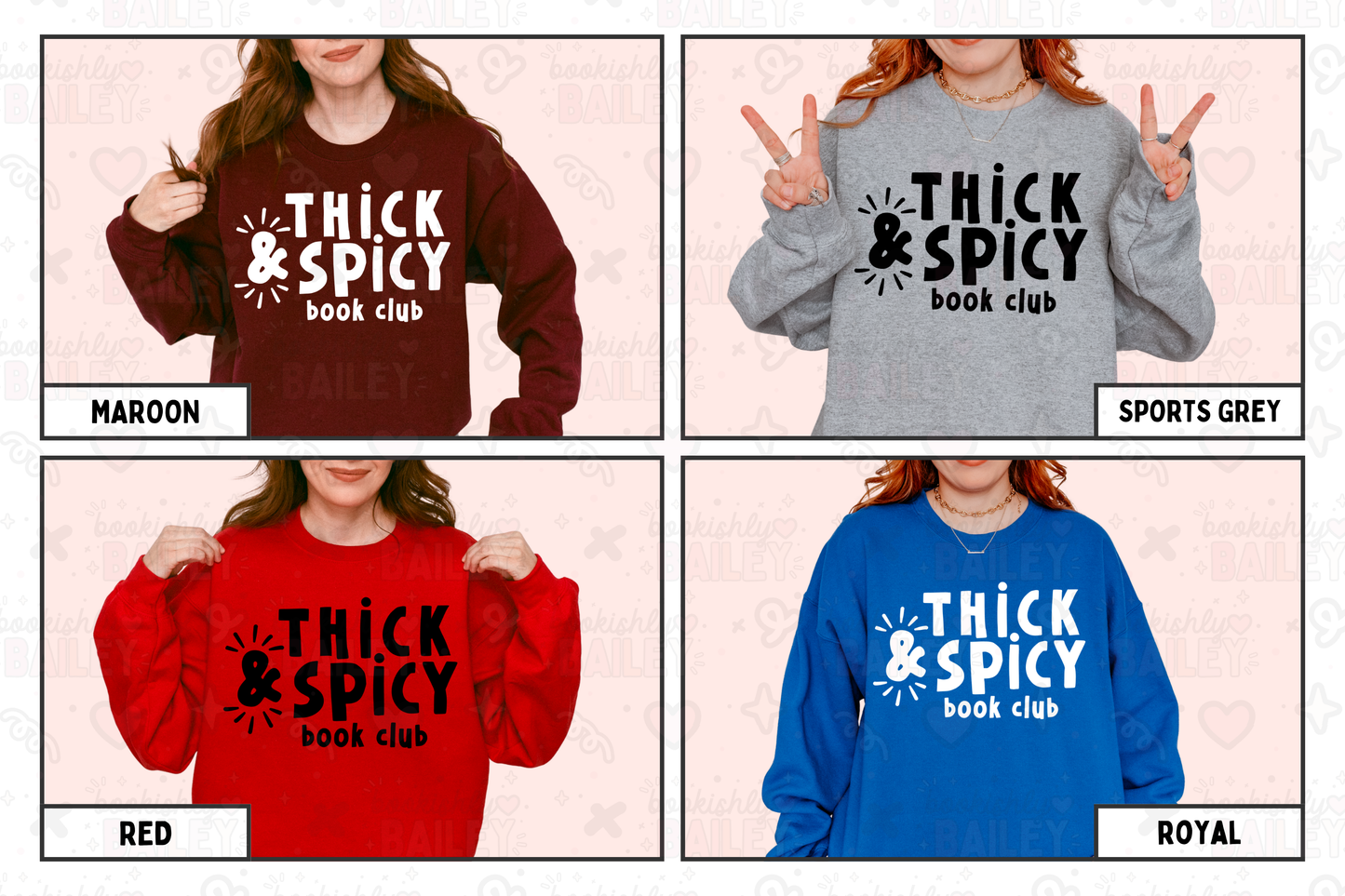 Thick & Spicy Logo Crewneck Sweatshirt