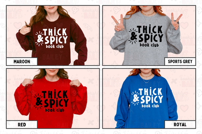 Thick & Spicy Logo Crewneck Sweatshirt