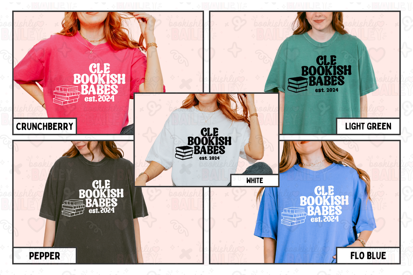 CLE Bookish Babes Logo Tee