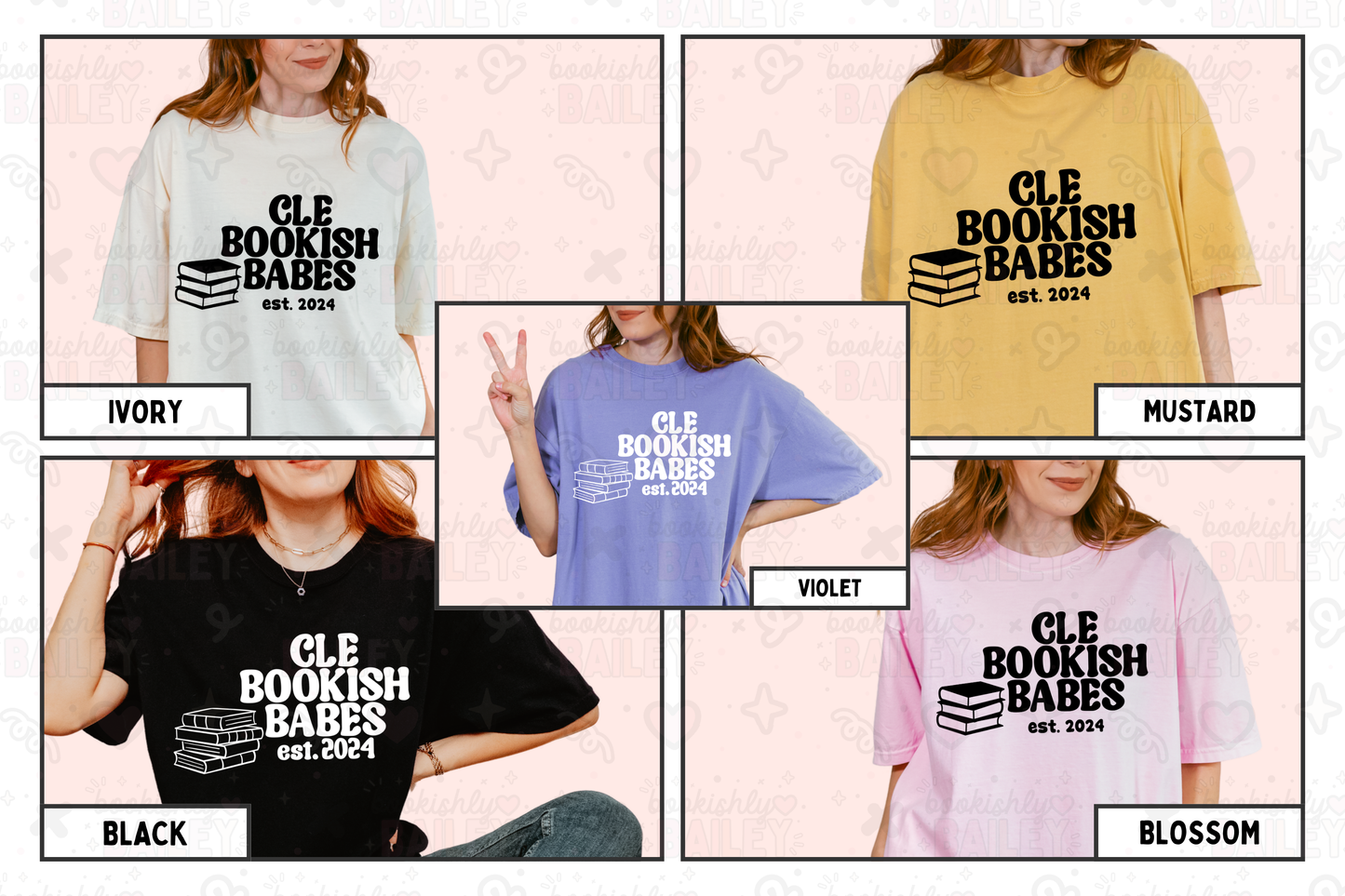 CLE Bookish Babes Logo Tee