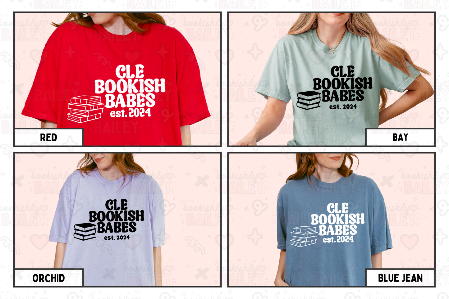 CLE Bookish Babes Logo Tee