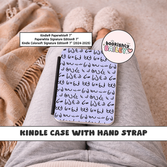 All Boobs Are Beautiful Magnetic Kindle Case With Hand Strap
