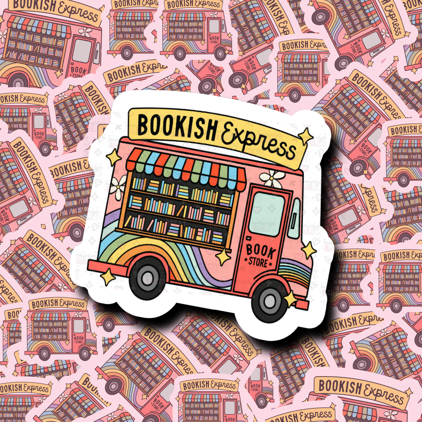 Bookish Express - Sticker