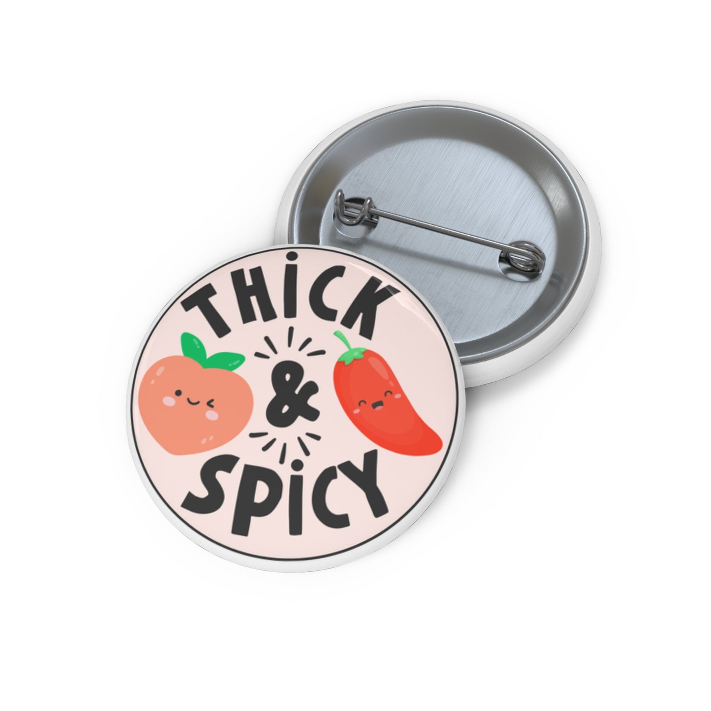 Thick & Spicy Logo Button