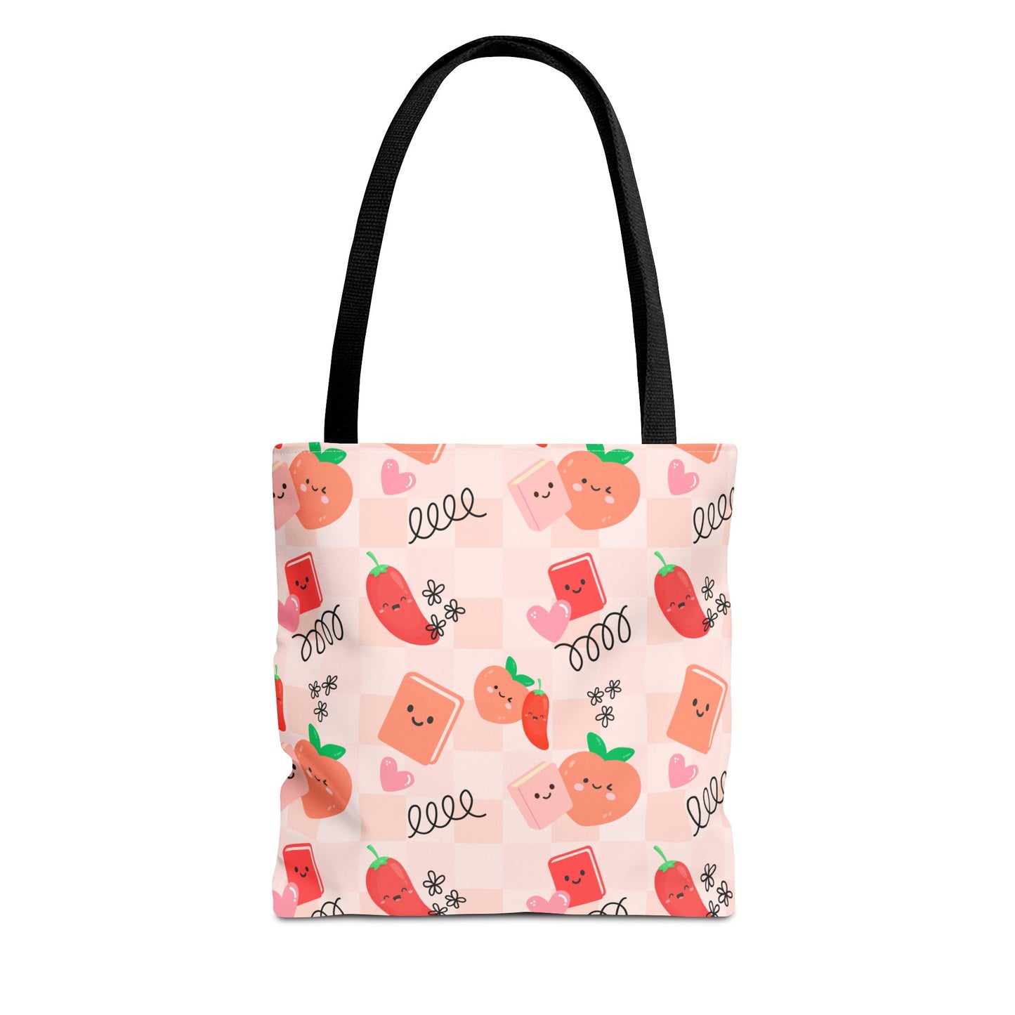 Peach & Pepper Tote Bag