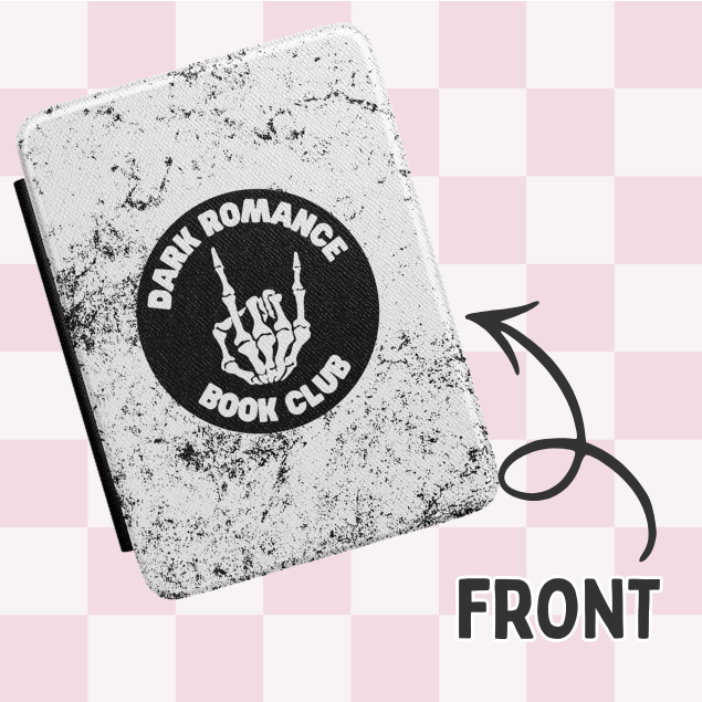 Dark Romance Book Club Magnetic Kindle Case With Hand Strap