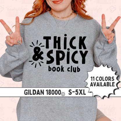 Thick & Spicy Logo Crewneck Sweatshirt