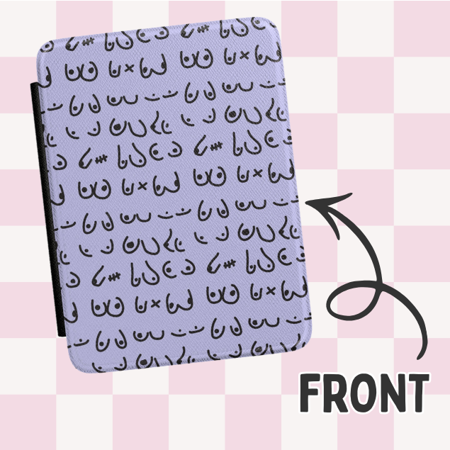 All Boobs Are Beautiful Magnetic Kindle Case With Hand Strap