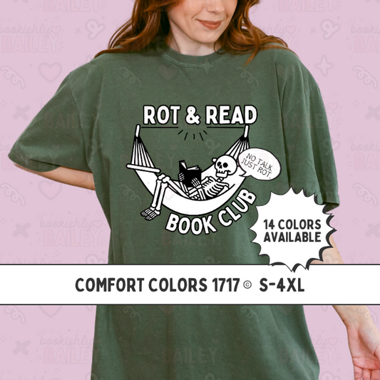 Rot & Read Book Club - Tee