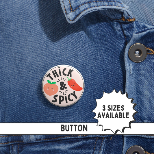 Thick & Spicy Logo Button