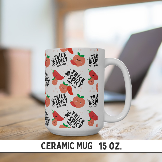 Thick & Spicy Logo Ceramic Mug 15oz.