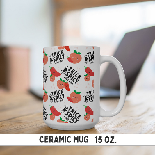 Thick & Spicy Logo Ceramic Mug 15oz.