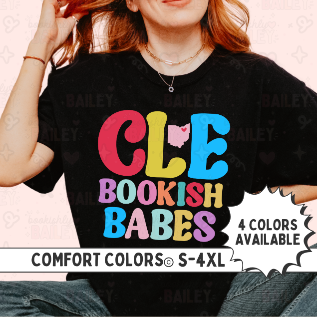 CLE Bookish Babes Colorful Tee