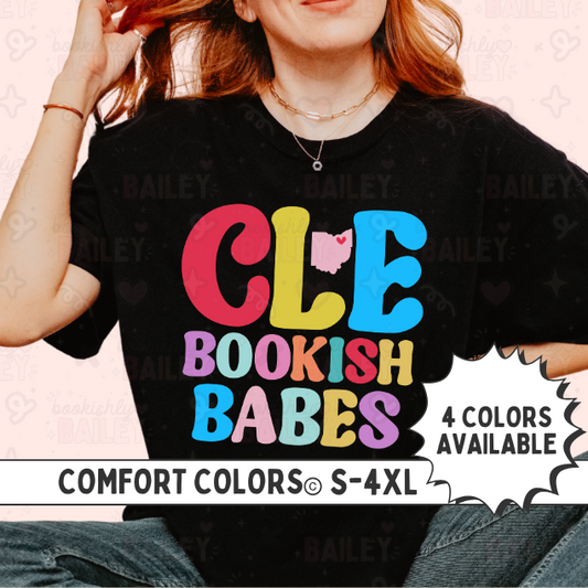 CLE Bookish Babes Colorful Tee