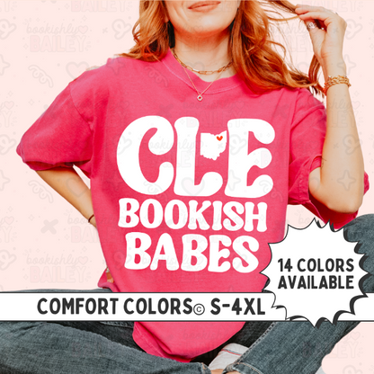 CLE Bookish Babes B&W Tees