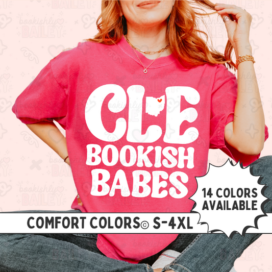 CLE Bookish Babes B&W Tees