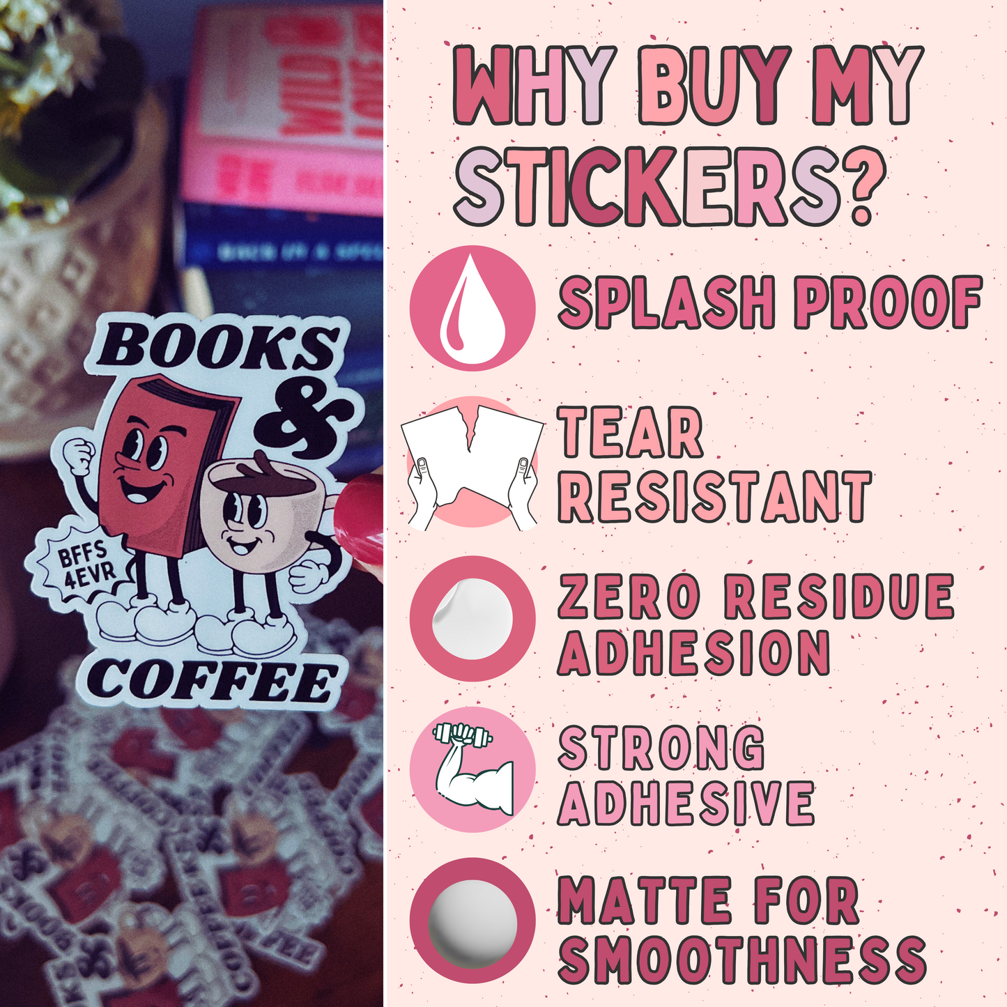 Bookish Express - Sticker