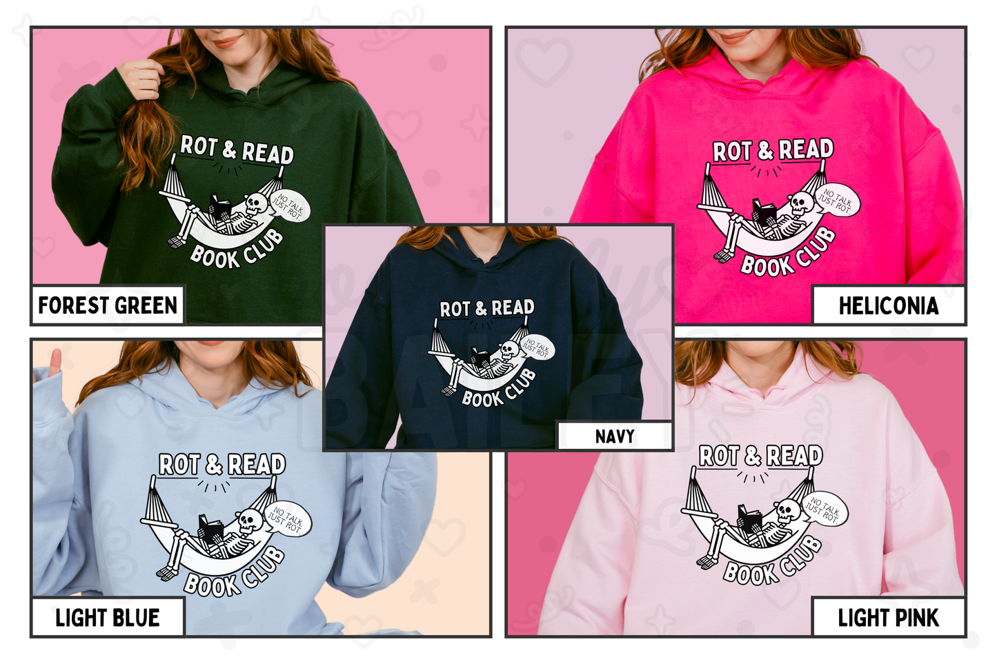 Rot & Read Bookish Hoodie