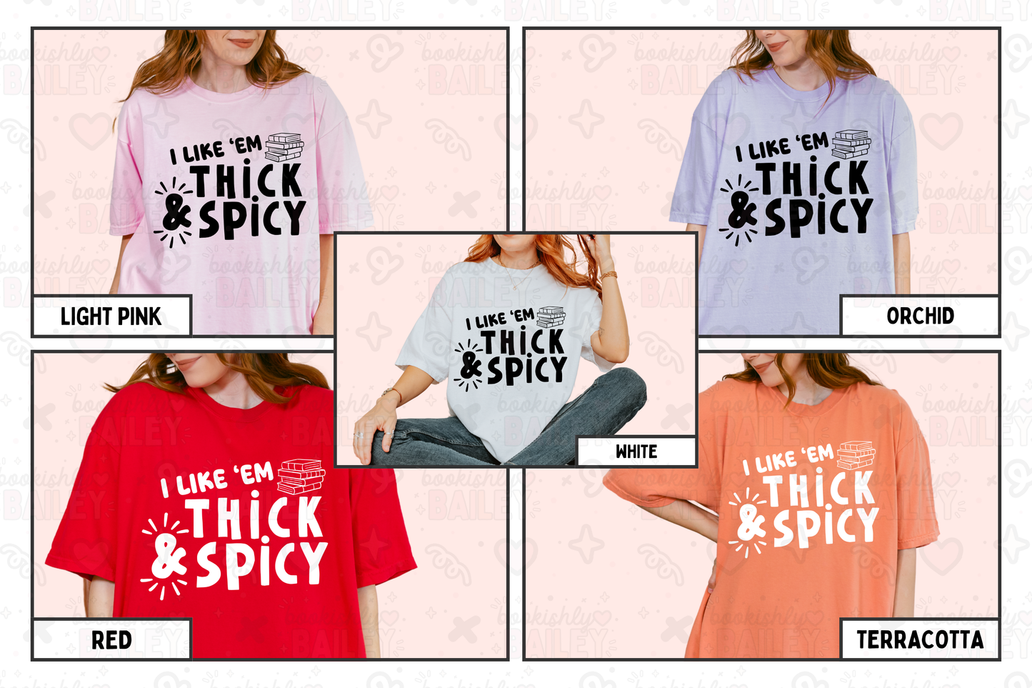 I Like 'Em Thick & Spicy Logo Tee