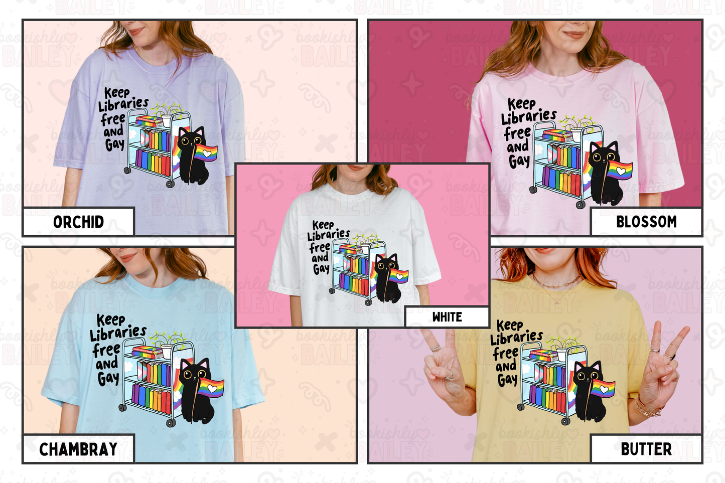 Keep Libraries Free & Gay - Tee