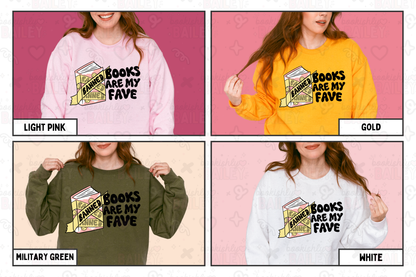 Banned Books Are My Fave Crewneck Sweatshirt